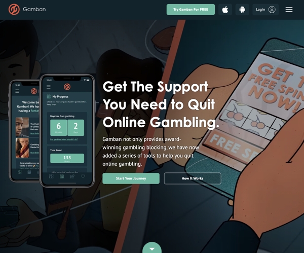 Gamban är ett bra alternativ för att stänga av sig från spel från casino utan svensk licens